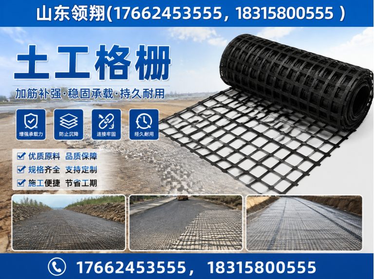 西宁土工格栅展示图